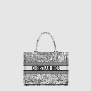 디올 북 토트백 미듐 M1296