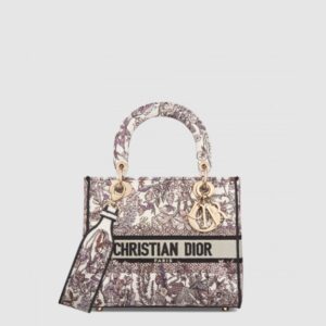 디올 레이디백 디라이트 미듐 M0565