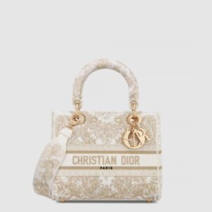 디올 레이디백 디라이트 미듐 M0565