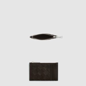 보테가베네타 인트레치아토 지퍼 카드 케이스 755985