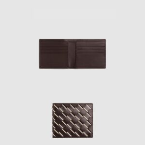 보테가베네타 인트레치아토 스트라이프 반지갑 퐁당 743211