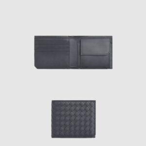 보테가베네타 동전 지갑을 갖춘 인트레치아토 피콜로 폴더형 지갑 805654