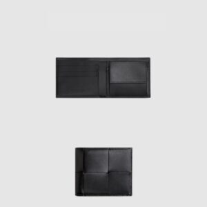 보테가베네타 동전 지갑을 갖춘 카세트 폴더형 지갑 649605