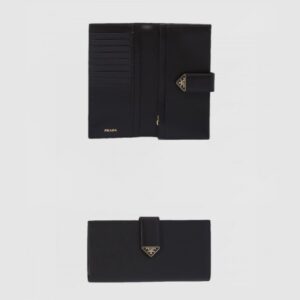 사피아노 및 가죽 장지갑 1MV025