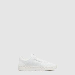 발렌티노 프리도트 송아지 가죽 로우탑 스니커즈 4Y2S0H43RDG