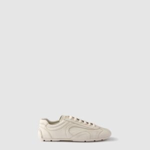 프라다 앤틱 나파 가죽 스니커즈 4E1165