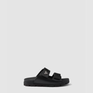 프라다 크리스크로스 가죽 샌들 2X3129