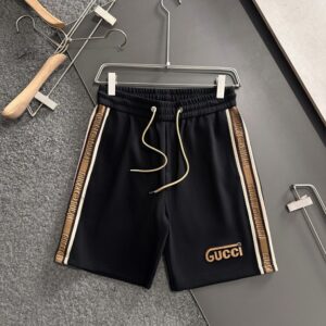 구찌 캐주얼 통기성 원단 반바지