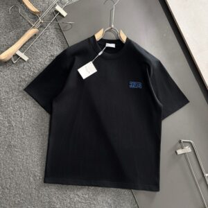 디올 2025SS 봄/여름 최신 라운드넥 반팔 티셔츠