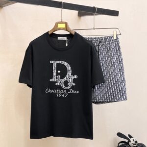 디올 클래식 반팔 슈트 세트