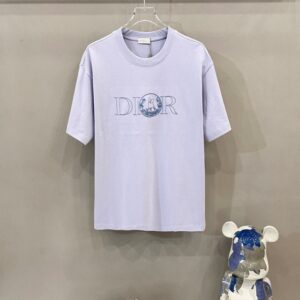 디올 라운드넥 반팔 티셔츠 조인트캣