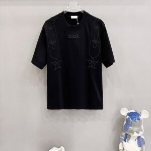 디올 라운드넥 반팔 티셔츠