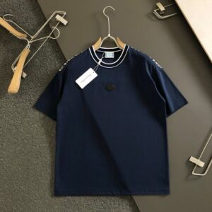 디올 자카드 클래식 반팔 티셔츠