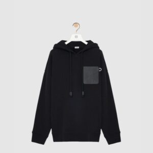 로에베 애너그램 패치 포켓 후디