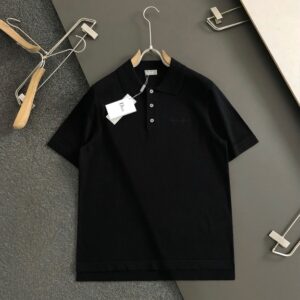 디올 클래식 문자 자수 반팔 티셔츠