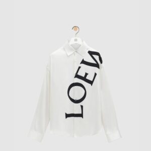 로에베 실크 셔츠