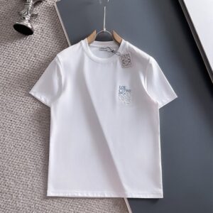 로에베 2025 봄/여름 신상품 라운드넥 반팔 티셔츠