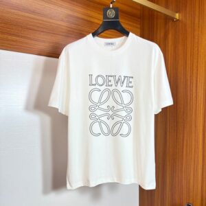 로에베 2025 봄 여름 신상품 라운드넥 반팔 티셔츠