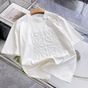 로에베 클래식한 로고 패턴 세련되고 심플한 반팔 셔츠