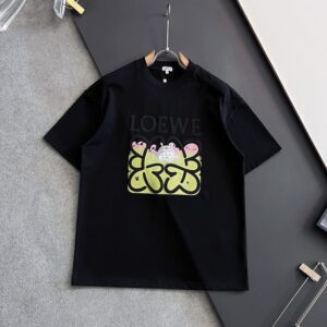 로에베 순면 더블사 인기상품 스팟 포시즌 시리즈 반팔