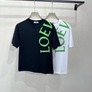 로에베 라운드넥 반팔 티셔츠