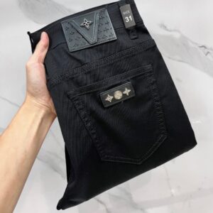 루이비통 2025SS 초봄 신상품 얇고 튼튼한 캐주얼 청바지