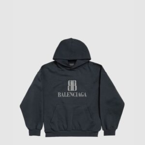 발렌시아가 나노 Bb 미디엄 핏 후디