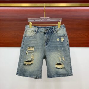 발렌시아가 데님 반바지