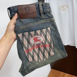 버버리 25 남성 청바지 워싱 스트레치 원단