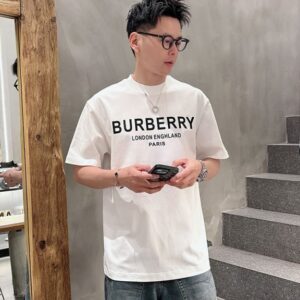 버버리 2025 봄/여름 신상품 유니섹스 반팔 티셔츠