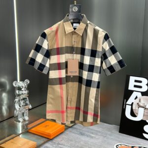 버버리 신상 고품질 반팔 셔츠