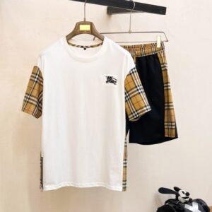 버버리 클래식 반팔 슈트 세트