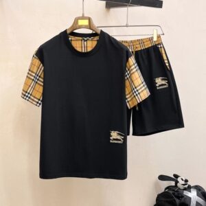 버버리 클래식 반팔 슈트 세트