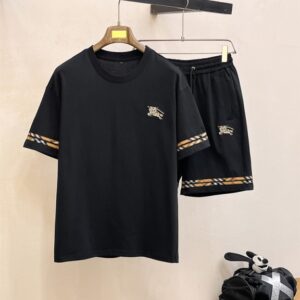 버버리 봄 여름 클랫힉 반팔 세트