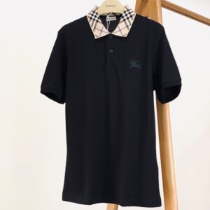 버버리 자수 폴로 셔츠