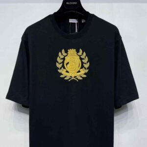 버버리 2025 1856 방패 월계수 와펜 반팔 티셔츠 블랙컬러
