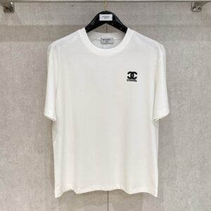 샤넬 클라우드 코튼 반팔 티셔츠