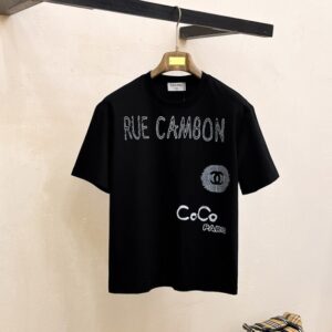 샤넬 클라우드 코튼 반팔 티셔츠