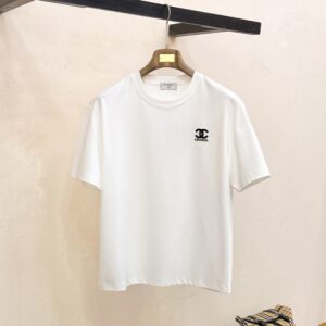 샤넬 클라우드 코튼 반팔 티셔츠