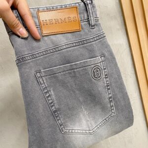에르메스 남성용 데님 청바지