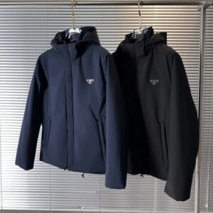 프라다 가을/겨울 신상품 코튼 패딩 재킷