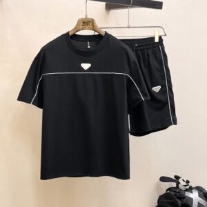 프라다 클래식 반팔 슈트 세트