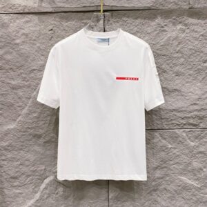 프라다 2025년 여름 신상품 유니섹스 반팔 티셔츠