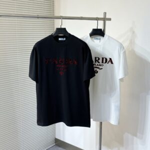 프라다 캐주얼 바텀 반팔 티셔츠