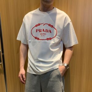 프라드 오트쿠튀르 원단 반팔 티셔츠