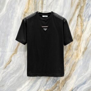 프라다 남녀공용 반팔 티셔츠