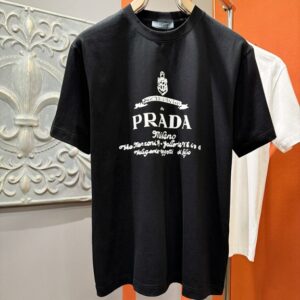 프라다 고급 반팔 티셔츠