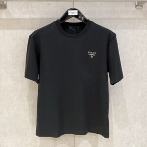 프라다 클라우드 코튼 반팔 티셔츠