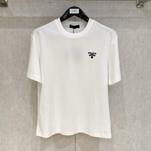 프라다 클라우드 코튼 반팔 티셔츠