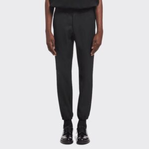 프라다 울 개버딘 트라우저